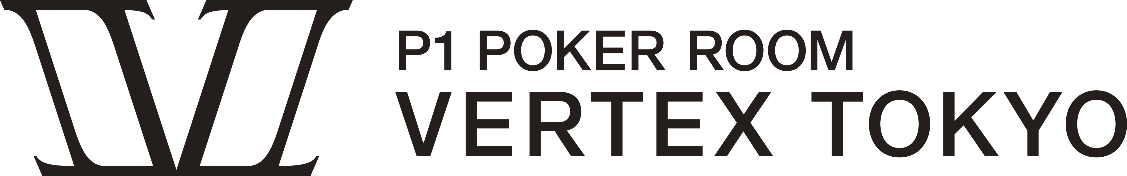 P1 POKER ROOM VERTEX TOKYO